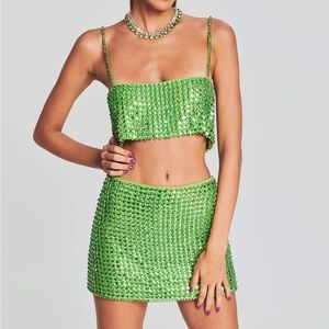 Retrofete-Crystal Embellished Set